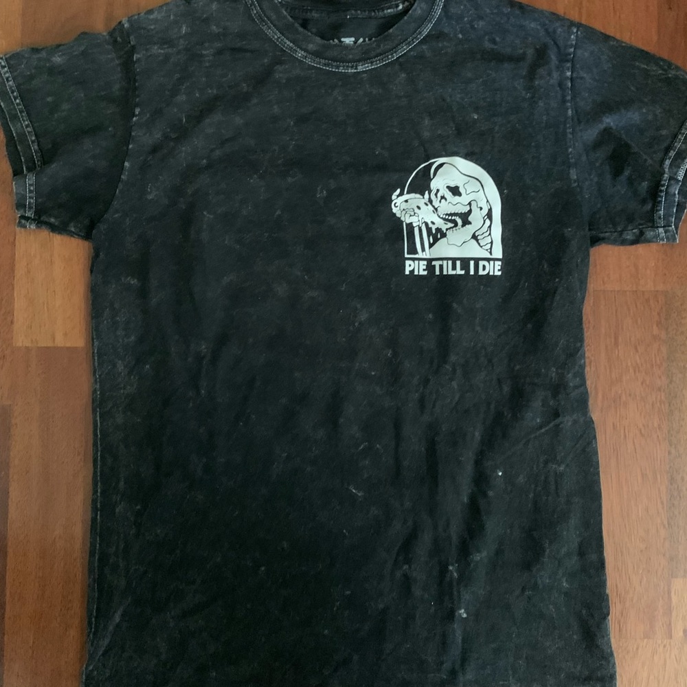 Sketchy tank pie till I die tshirt
